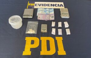 Pareja es detenida por microtráfico tras operativo sorpresa en Lastarria, comuna de Gorbea