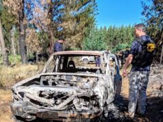 Asalto armado en Collipulli: víctima es interceptada y su vehículo termina siniestrado en zona boscosa