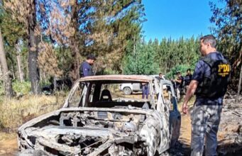 Asalto armado en Collipulli: víctima es interceptada y su vehículo termina siniestrado en zona boscosa