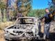 Asalto armado en Collipulli: víctima es interceptada y su vehículo termina siniestrado en zona boscosa