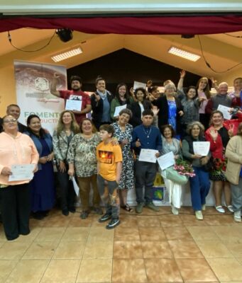 Programa de fomento productivo municipal de Pitrufquén certifica por primera vez a productores participantes en sus cursos