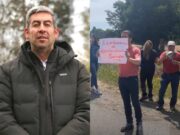 Alcalde de Freire entrega aclaraciones tras manifestación de vecinos por cierre de acceso al cementerio municipal