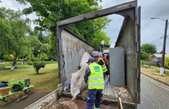 Operativo de recolección de residuos voluminosos permitió retirar 32 toneladas de material en Radal