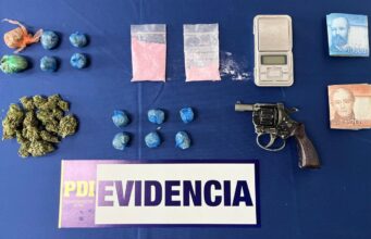 Dos detenidos en Traiguén por microtráfico de drogas