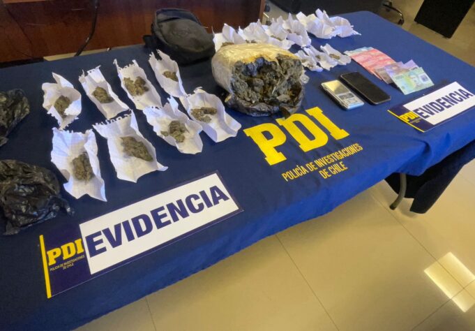 Un detenido en Freire con más de dos mil dosis de marihuana listas para la venta
