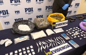 Cae clan familiar liderado por dirigente vecinal que traficaba drogas frente a jardín infantil en Temuco