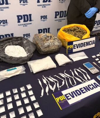 Cae clan familiar liderado por dirigente vecinal que traficaba drogas frente a jardín infantil en Temuco