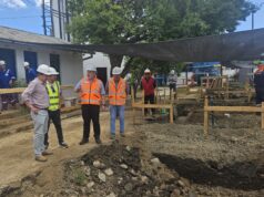 Alcalde de Lumaco visita obras de construcción del nuevo estanque de agua