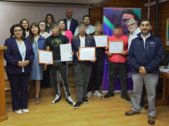 Nueve jóvenes se certifican en “Técnicas de Soldadura al Arco Voltaico” gracias a alianza establecida entre UFRO – SENCE- SRJ