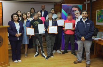 Nueve jóvenes se certifican en “Técnicas de Soldadura al Arco Voltaico” gracias a alianza establecida entre UFRO – SENCE- SRJ