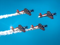 Acrobacias de los “Halcones” de la Fuerza Aérea de Chile se lucirán en medio del Iron Man Pucón 2026