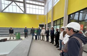 Piscina temperada y semiolímpica de Pucón ya suma un 85% de avance