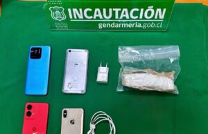 Funcionario de gendarmería es detenido por tráfico de drogas en la cárcel de Villarrica