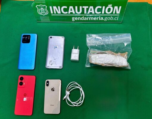 Funcionario de gendarmería es detenido por tráfico de drogas en la cárcel de Villarrica