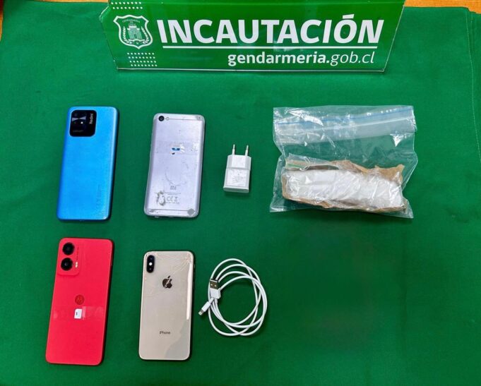 Funcionario de gendarmería es detenido por tráfico de drogas en la cárcel de Villarrica