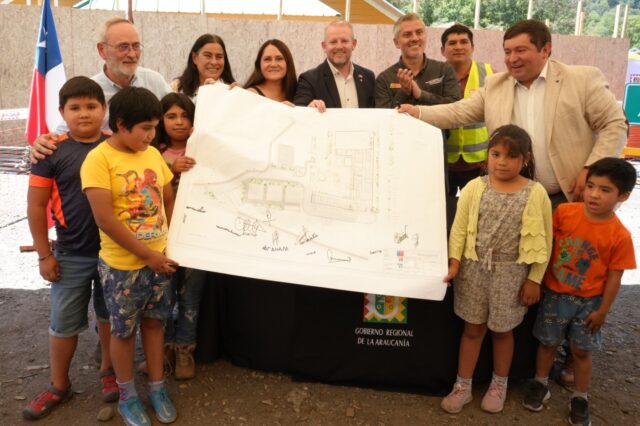 Educación pública con justicia territorial: inician obras de nueva Escuela Licancura en sector cordillerano de Curarrehue