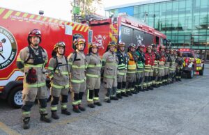 Bomberos de la provincia de Llanquihue se movilizan para apoyar en incendios forestales en La Araucanía