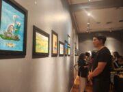 Personas mayores de Toltén inauguran muestra de acuarela «La alegría de vivir» en el centro cultural de Angol