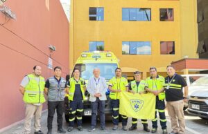 SAMU Araucanía Sur despliega equipo de apoyo sanitario en la región de Ñuble