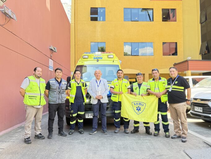 SAMU Araucanía Sur despliega equipo de apoyo sanitario en la región de Ñuble