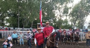 Oriundos de Pitrufquén, son los bicampeones del champions del rodeo oficial federado de Hualpin