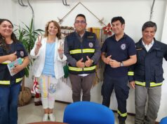 Nueva directiva del cuerpo de bomberos de Pitrufquén se presento oficialmente con la máxima autoridad comunal