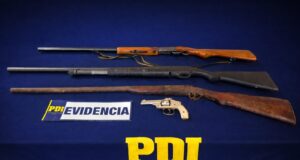 En Cautín: PDI recupera armamento y munición conforme a normativa vigente