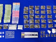 PDI saca de circulación 1251 dosis de sustancias ilícitas en la comuna de Villarrica