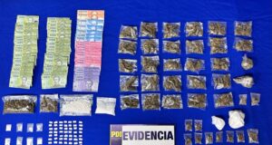 PDI saca de circulación 1251 dosis de sustancias ilícitas en la comuna de Villarrica