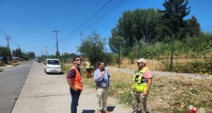 Municipio de Freire refuerza acciones preventivas en sector El Bosque