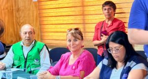 Alcaldesa de Pitrufquén junto a ediles de la región realiza solicitud a Presidente Boric ante emergencias forestales