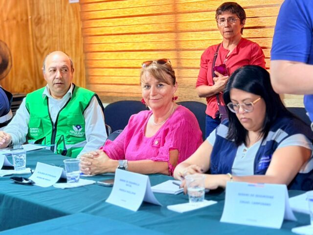 Alcaldesa de Pitrufquén junto a ediles de la región realiza solicitud a Presidente Boric ante emergencias forestales