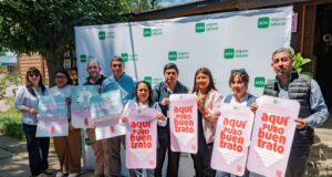 La municipalidad de Freire lanzo de la campaña “Aquí Puro Buen Trato”