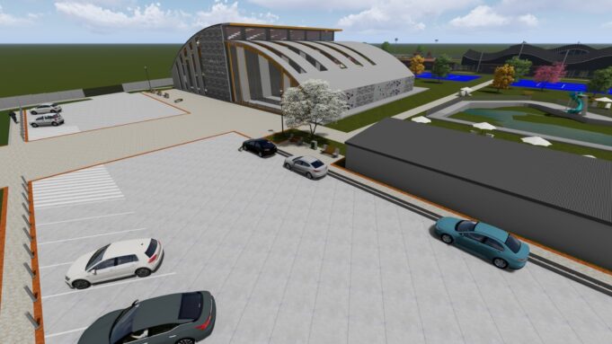 Informan avance del proyecto de construcción del nuevo gimnasio fiscal para Pitrufquén