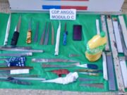 Incautan armas, droga y celulares en allanamientos en tres cárceles de la Araucanía