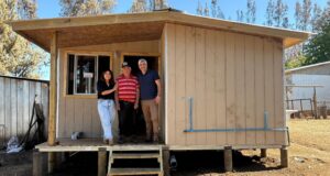 Damnificado por incendios forestales de la comuna de Cholchol recibe vivienda de emergencia