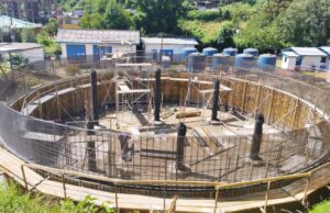 60% de avance registra nuevo estanque de 1.000 m3 que abastecerá a Villarrica