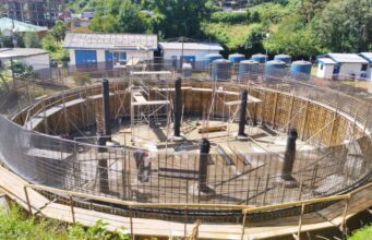 60% de avance registra nuevo estanque de 1.000 m3 que abastecerá a Villarrica