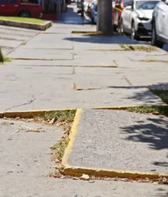 Calles y veredas en mal estados: Una problemática que crece cada día
