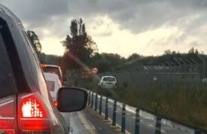 Cámaras de televigilancia municipales identifican a vehículo que pasó “por encima” de ciclovía en Pucón