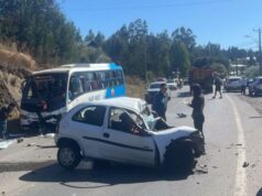 Conductor de automóvil muere tras violento accidente en la ruta Nueva Imperial – Carahue