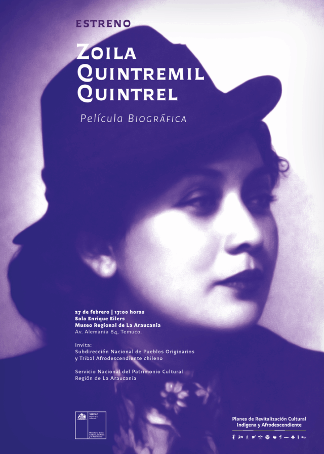 Con la película biográfica Zoila Quintremil Quintrel se conmemora el Día Internacional de la Lengua Materna