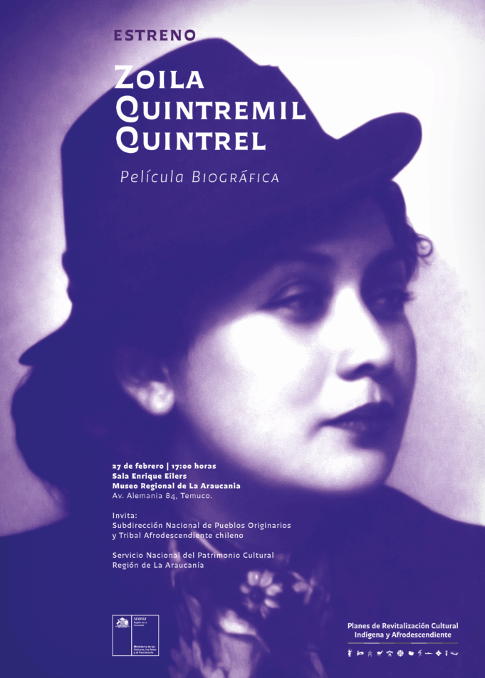 Con la película biográfica Zoila Quintremil Quintrel se conmemora el Día Internacional de la Lengua Materna