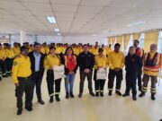 Despiden a brigadistas mexicanos que apoyaron el combate de incendios forestales en La Araucanía