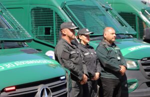 Gendarmería de chile incorpora cuatro nuevos vehículos para reforzar la seguridad en La Araucanía