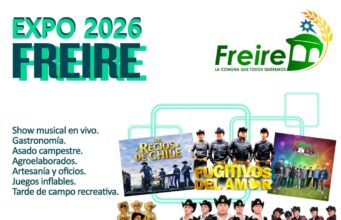 Municipalidad de Freire invita a la comunidad a vivir la Gran Expo Freire 2026