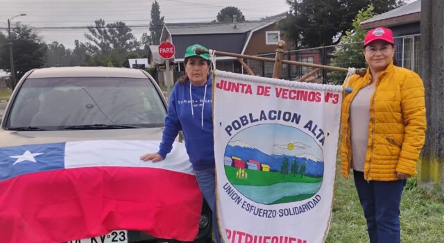 Junta de vecinos “población alta” de Pitrufquén llegan con ayuda solidaria a familias damnificadas por incendios en la región del Biobío