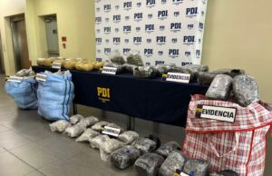 Incautan más de 270 mil dosis de droga que sería comercializada en La Araucanía