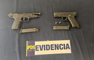 Vendía armas por redes sociales: detienen a joven de 20 años en Labranza
