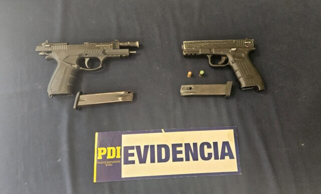 Vendía armas por redes sociales: detienen a joven de 20 años en Labranza